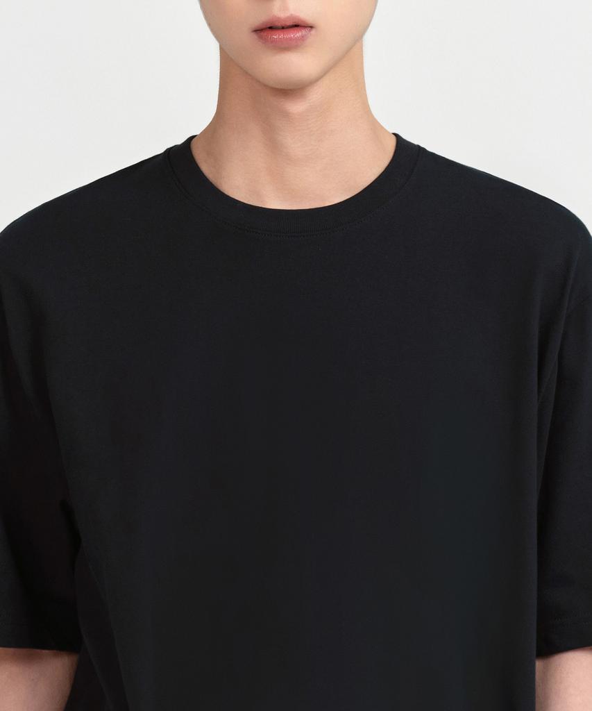 MUSINSA STANDARD Relaxed Fit Crew Neck T-Shirt 2 2-Pack