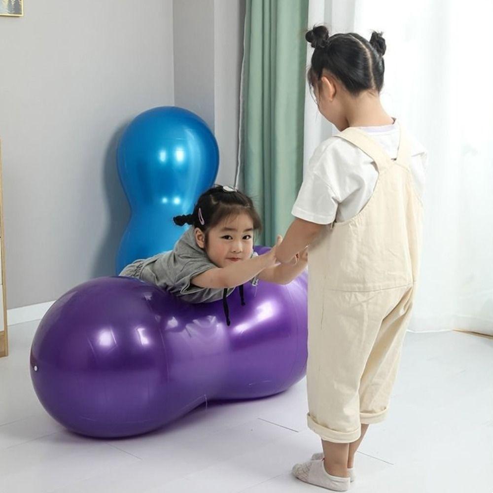 Прочный мяч-арахис Утолщенный мяч для йоги и фитнеса Баланс Спорт Пилатес Мяч для йоги Взрослый фитнес