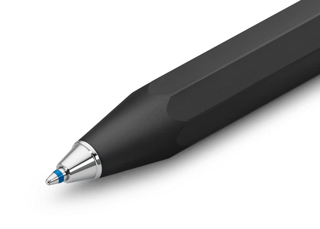 Kaweco Шариковая ручка Al Sports Black подлинный импортный продукт на масляной основе ALBP-BK