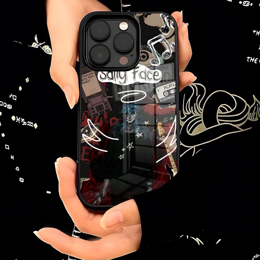Чехол для телефона Game Sally Face PC+TPU Для IPhone 17 16 15ProMax 13 16 11 12 14 Pro Xs Max Mini Xr X Plus Чехол