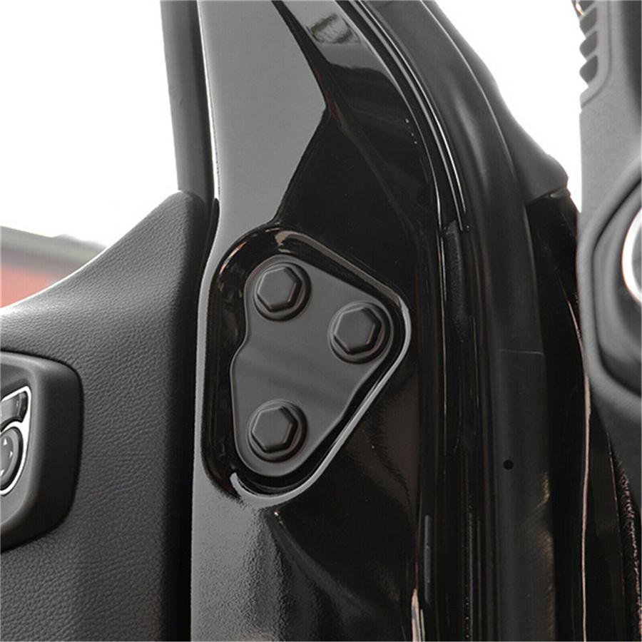 Door Screw Protector Cover Trim For Jeep Wrangler JL JLU JT 2018 2019 2020 2021