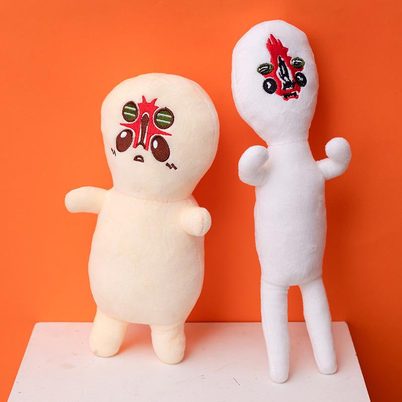 Cross Border Creative Scp173 Stuffed Toy Doll Q Version Cartoon Cute Scp Foundation Peripheral Doll Gift