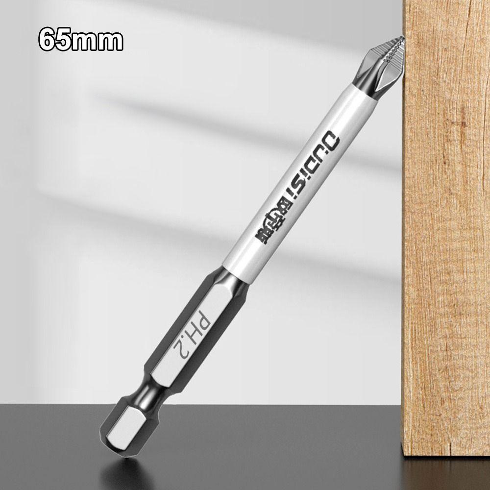 1/7Pcs Anti-Slip Screwdriver Heads Magnetic Cross Nutdriver New PH2 Screwdriver Bit