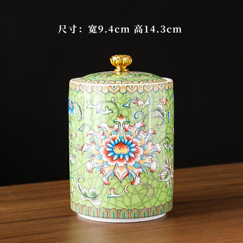 Европейская керамическая банка для хранения с крышкой для журнального столика, чая, гостиной, конфет, бытовых кухонных принадлежностей, дозатора хлопьев