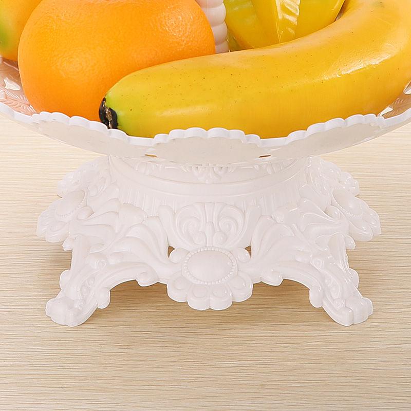 Многослойная тарелка с фруктами в европейском стиле, креативная трехслойная подставка для торта, модная тарелка для закусок с сухофруктами, тарелка для конфет, современная гостиная, дом