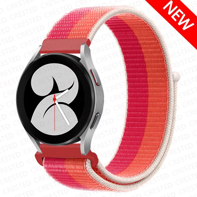 Ремешок 22 мм 20 мм для Samsung Galaxy watch 4 classic/46 мм/Active 2/3/Gear S3/браслет amazfit correa Huawei watch GT 2/3 Pro Band