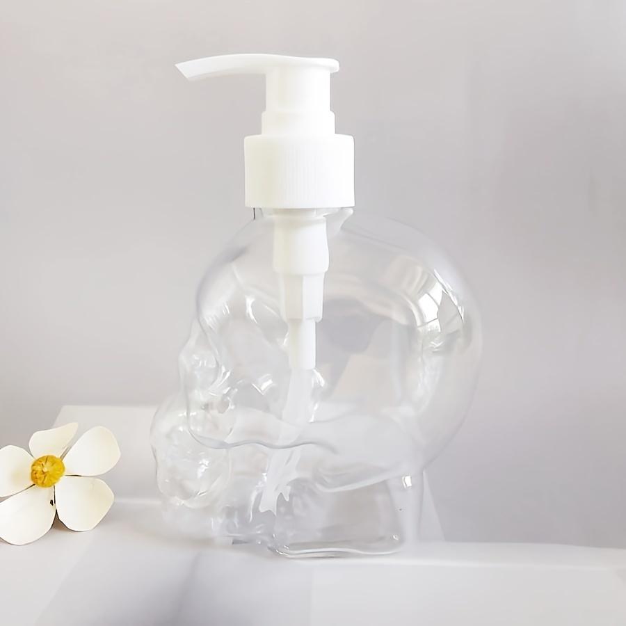 1/3 шт. Дозатор для лосьона в форме черепа, многоразовая бутылка с помпой для шампуня, увлажняющего крема, жидкого мыла, для хранения, для дома, ванной комнаты, праздничного декора