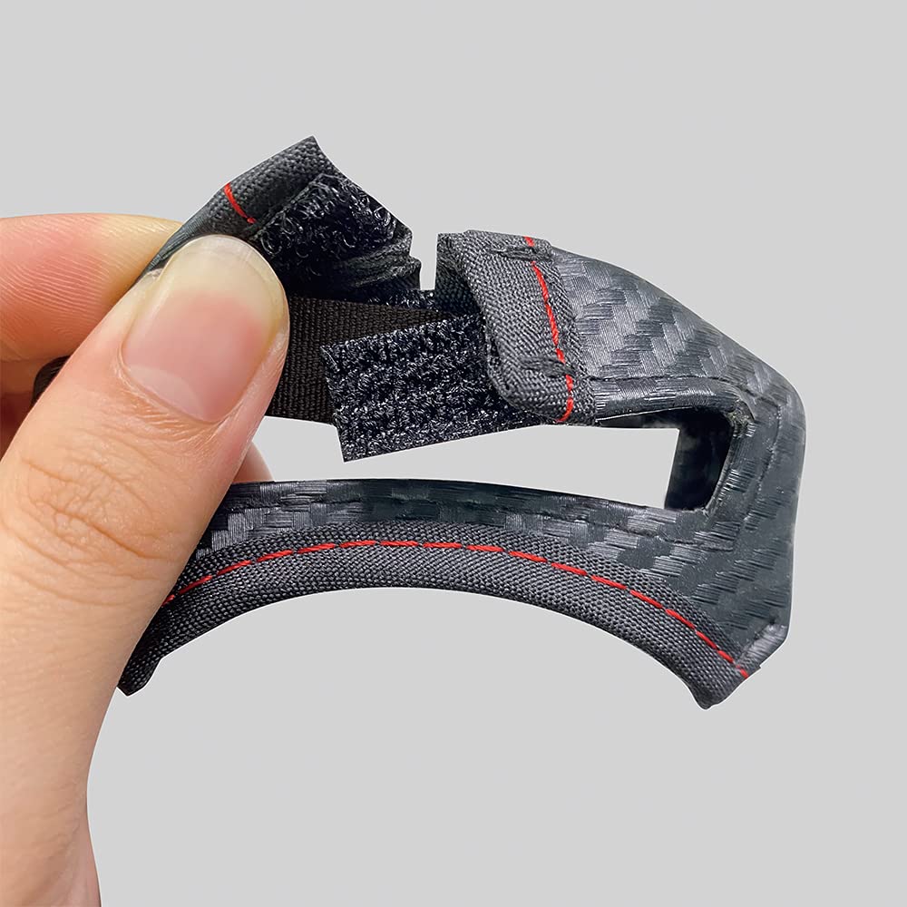 Tsuchiya Yac PF-359 Car Interior Supplies, Seat Belt Buckle Cover, Carbon, Black, Compatible with