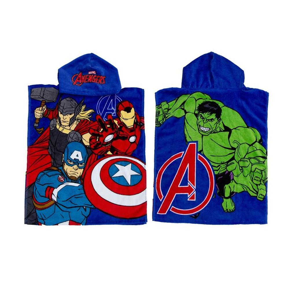 Marvel Avengers Childrens/Kids Lets Go Hooded Towel