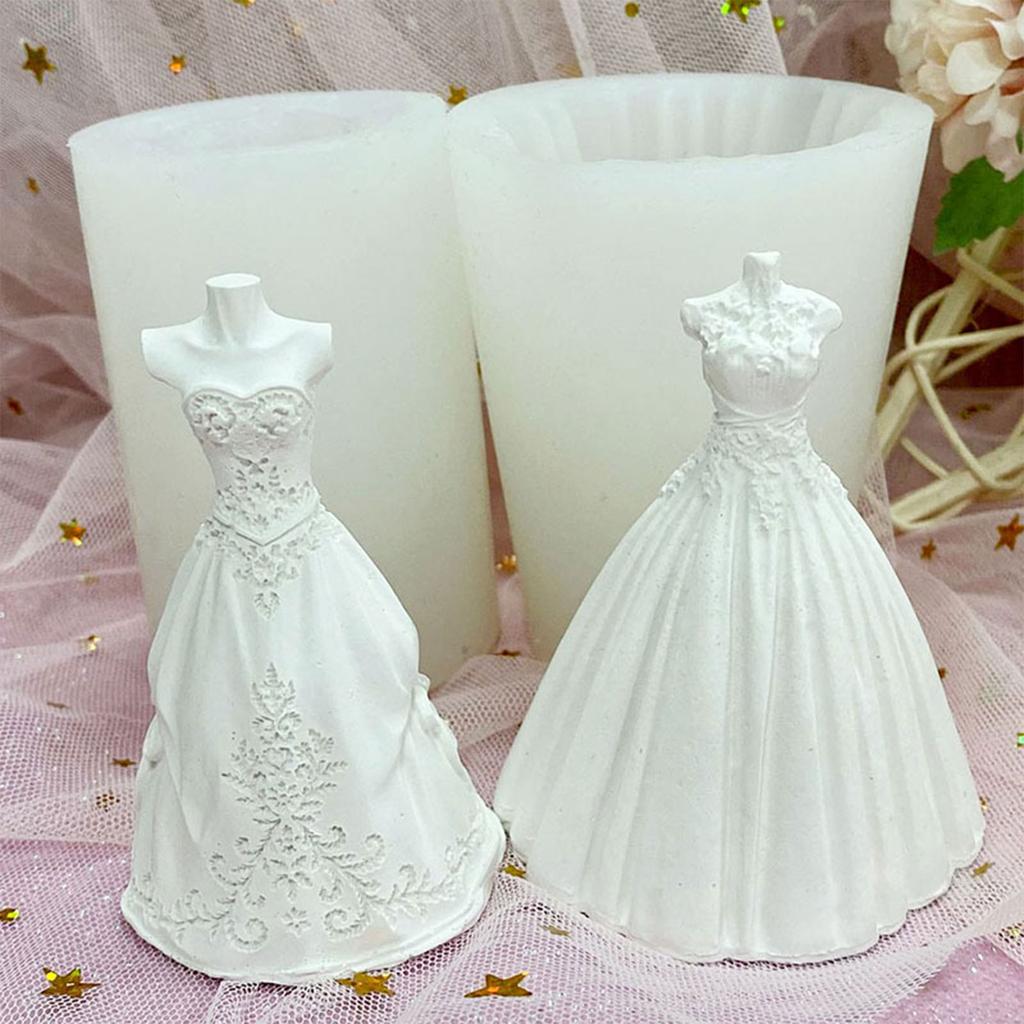 Костюм в форме DIY ручной работы 3D гипсовые формы формы для свечей силиконовый материал 24 стиля выберите идеальный подарок для любителя выпечки