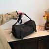 Single Shoulder Crossbody Commuter Large Capacity Sports Satchel Multi-Pocket Simple Unisex Bag