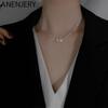 Star Necklace for Women Luxury CZ Clavicle Chain Necklace Jewelry Gifts Wholesale