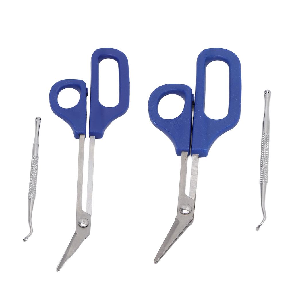 Ножницы для ногтей на ногах с длинной ручкой, эргономичные щипчики для ногтей на ногах, пилка для вросших ногтей на ногах для пожилых и беременных женщин 