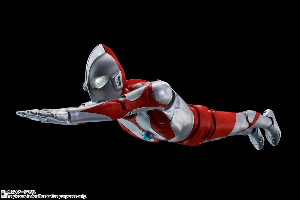 TAMASHII NATIONS S.H.Figuarts (Real Bone Carving Method) Ultraman (Rerelease Edition) Approximately 150mm PVC & ABS Painted Movable Figure