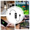 Цифровой USB-таймер Переключающий шнур Провод Цифровой 24-часовой Регулируемый тайминг Отключение питания Таймер обратного отсчета Электротовары