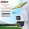 Dahua 4G Солнечная Двухобъективная Камера Безопасности CN вилка (адаптер в комплекте)