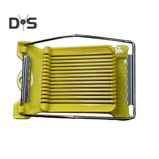 Картофельная яйцерезка Easy Press Пищевая ломтерезка Luncheon Meat Cutter с 14 проволоками из нержавеющей стали Сырорезка для мягких фруктов Тофу Фрукты дракона