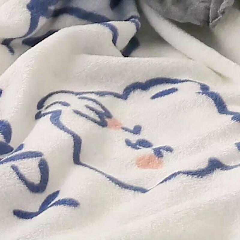 Nanjiren Плед из густого норкового вельвета