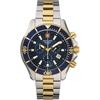 Мужские часы Grovana Nautilus Chronograph Blue Dial Quartz 7040.9145 100M