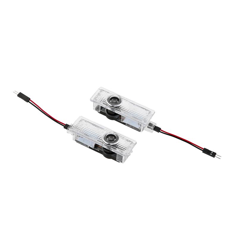 2Pcs 5W Led Welcome Light Car Door Projector Lamps for Mini Cooper Auto Door Light DC 12V/24V Car Accessories Replacement