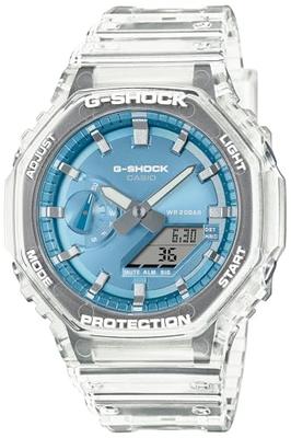Часы Casio (GA-2100BM-7A2JF) Мужской яркий металлический циферблат (Официальный японский продукт) чистый
