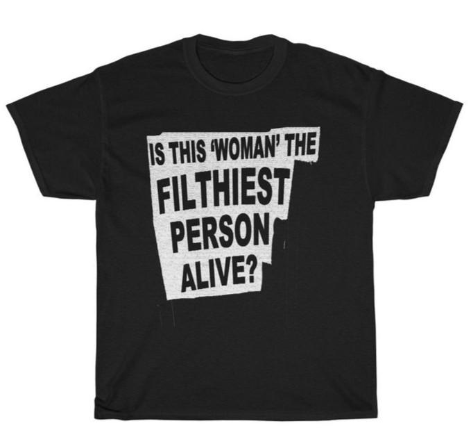 Filthiest Person Alive T-Shirt | John Waters Divine Cult Classic Movie Tee Unisex T-Shirt