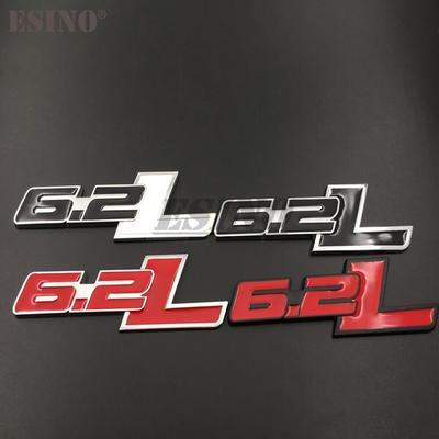3D 6.2L багажник автомобиля, значок из цинкового сплава, эмблема для задней части кузова, задняя дверь, крыло, клейкий стильный значок, наклейка для Ford Raptor SVT F150 F350
