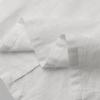Летняя хлопковая блузка с боковой пуговицей и льняными топами, женская повседневная футболка с коротким рукавом