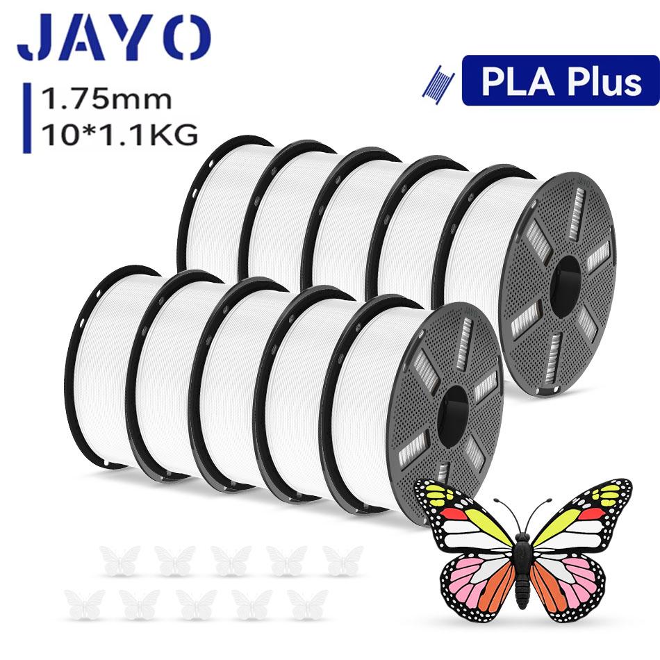 JAYO 3D Printer PLA/PLA Meta/PETG/PLA PLUS/PLA Matte Filament 1.75mm 9/10 Rolls 3D Printing Materials for 3D Printer&3D Pen