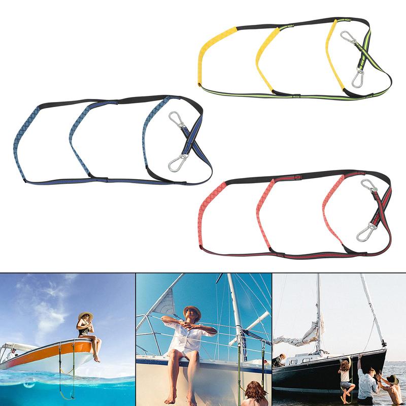 3 Tier Boat Rope Ladders Inflatable Kayak Fishing Rope Ladder