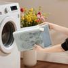 Fluffy Chenille Shoe Washing Bag Zipper Closure Shoes Cleaning Bag Washing Machine Bag  Household