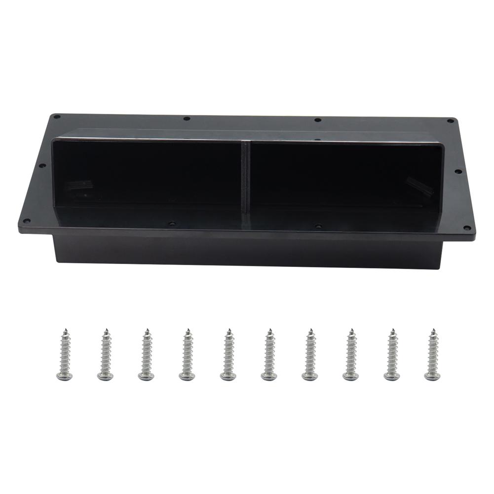 RV Range Hood Vent Cover Caravan Motorhome Trailer Side Air Vent with Screws Camper Side Wall Vents Motorhome Camper Accessories