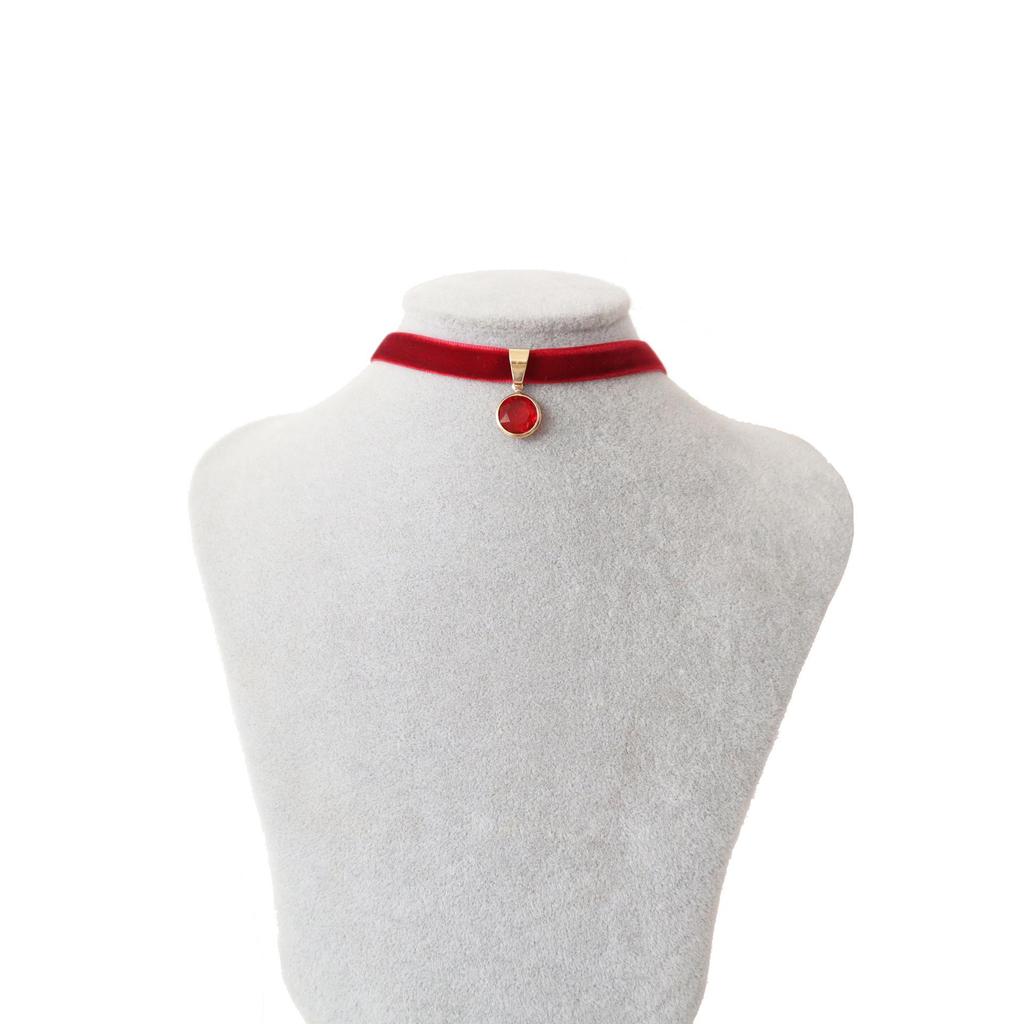 Магическое косплей красное колье-чокер - Рождественский подарок для девочек