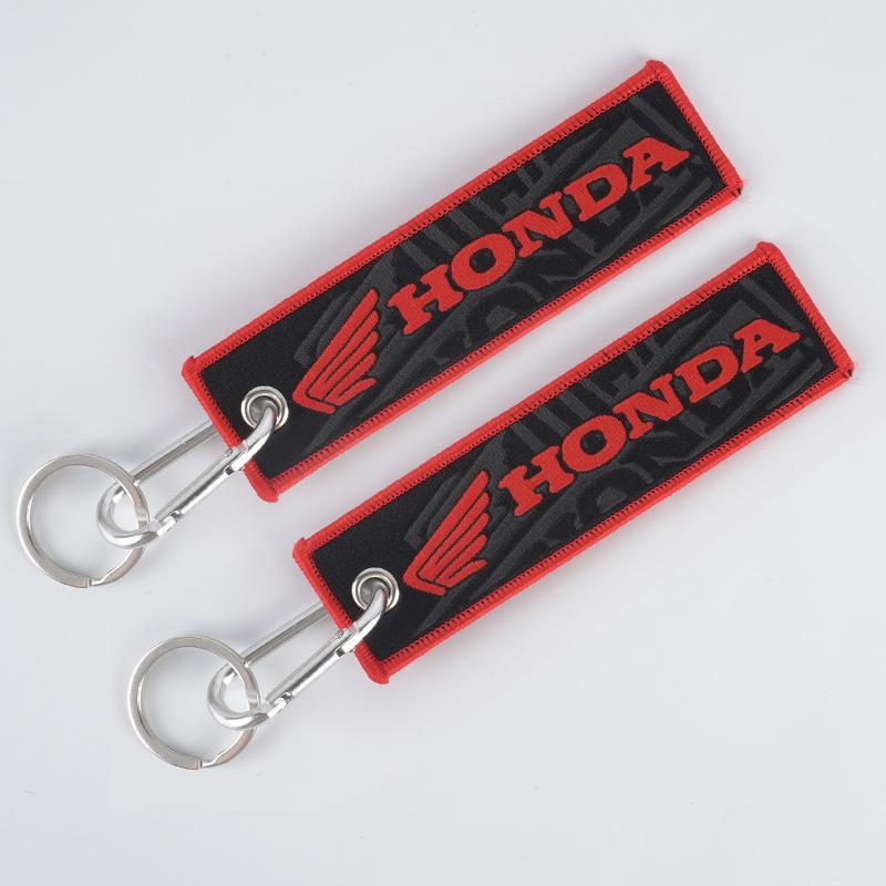 CPO1 Вышитый Мотоциклетный Брелок Брелок Для Honda CBR CB650R CB1000R 125R 954 600 650F 650R 1100XX 1000F 600RR 1000RR