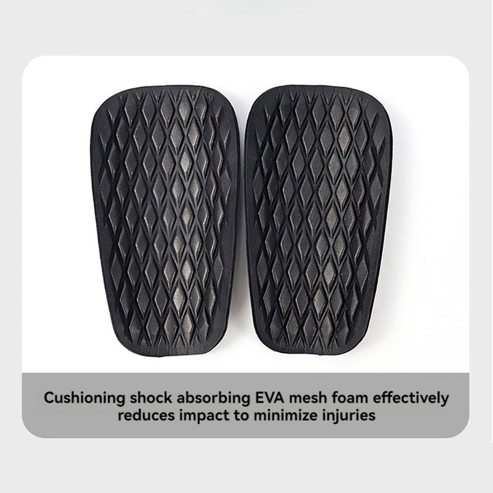 Loogdeel Top Quality Carbon Fiber Soccer Shin Guards,1 Pair Carbon Fiber Football Leg Guard Plates,Protective Soccer Equipment 1
