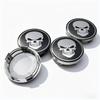 4pcs/Set SKULL Logo Emblem Badge Car Wheel Center Caps 58MM 54MM Wheel Rim Hubcaps Hub Center Dust Cover Replace Car Accessories