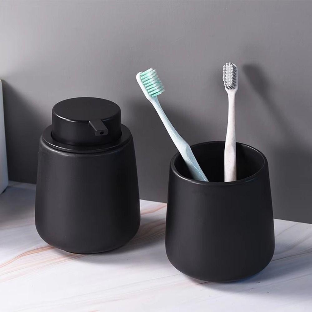 Ceramic Lotion Soap Bottle 300ml Hand Soap Dispenser Soap Pump Dispensers Hair Conditioner