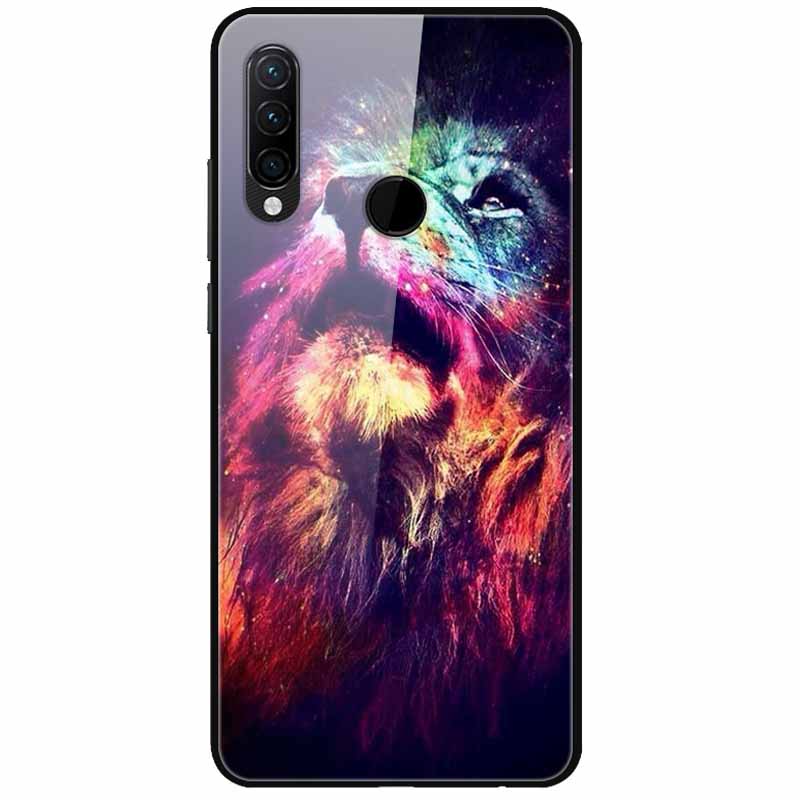 Для Huawei P30 Pro Lite Чехол Крутой Закаленное Стекло Роскошные Чехлы-Бамперы для Huawei P20 Lite P 20 P20Pro P30Pro P 30 Жесткая Задняя Панель