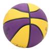 Резиновый баскетбольный мяч Резиновый Желтый Фиолетовый Мягкий на ощупь Легко держать Спортивный баскетбольный мяч для детей и молодежи