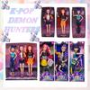 K-pop Охотники на демонов Кукла-фигурка Руми Мира Зои Красивая принцесса Пластиковая игрушка DIY для девочек