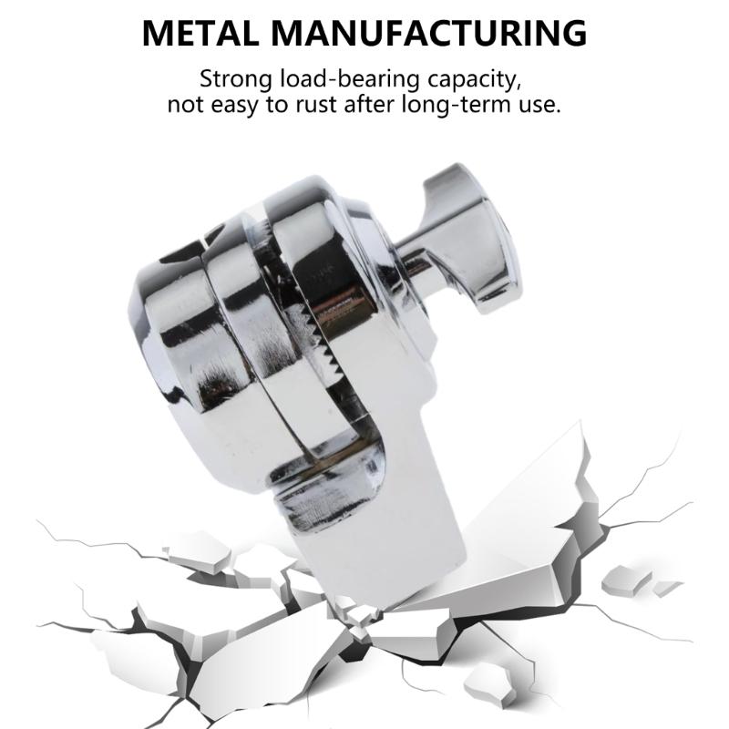 Adjustable Drum Rack Connector Metal Texture Easy to Installation Hanging Bracket Suitable for Home and Commercial Use