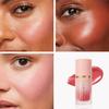 Six Colors of Lightweight Breathable and Easy-to-color Liquid Blush Waterproof and Non-fading Suitable for Novice Women