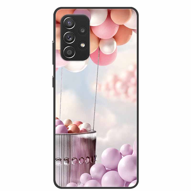 Для чехла Samsung A52s 5G противоударный мягкий силиконовый чехол из ТПУ для Samsung Galaxy A52s 5G чехлы для телефонов A52 S милый мультфильм
