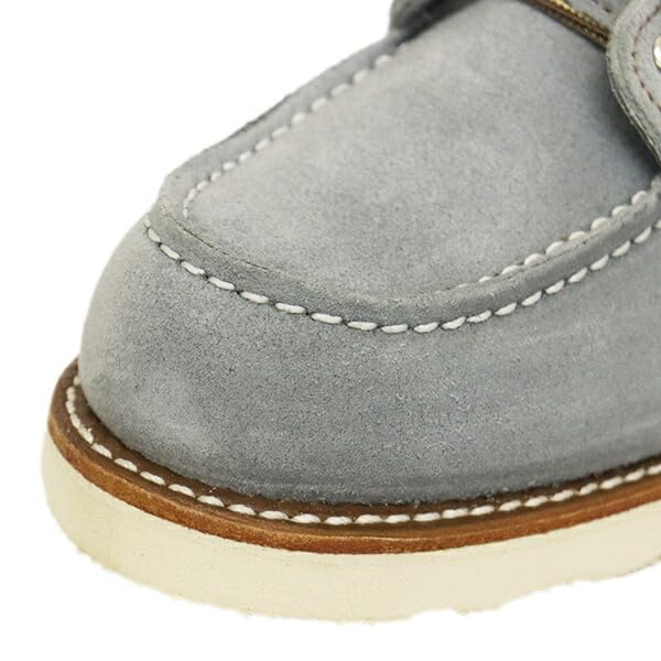 8800 6inch Classic Moc 6inch Mock Toe Boots Dusty Blue Abilene Rough Out 25cm [Red Wing] US7D-Approx.