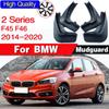 4pcs Rear Front Mud Flaps Mudguards Splash Guards For BMW 2 Series F45 F46 Gran Active Tourer 2014 –  2015 2016 2017 2018