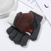 Outdoor Keep Warm Warm Thick Soft Boys Girls Kids Gloves Full Finger Knitted Gloves Mittens
