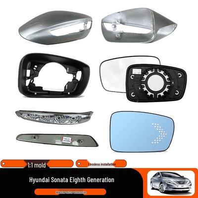 Совместим с Hyundai Sonata VIII 2011-2015 годов выпуска, крышка зеркала заднего вида с указателем поворота