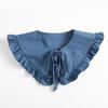 Detachable Fake Collar for Women Half Shirts Blouse Collar Removable Denim Fake Collar for Women Girls Decorative Favors