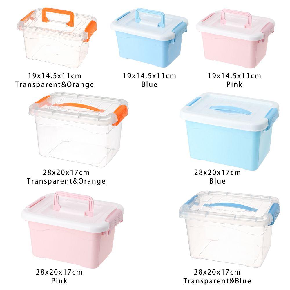 High Quality Carrying Cases Home Organizer Plastic Boxes Sundries Case Quilt Toy Storage Jewelry Tool Box