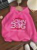 New autumn/winter children's Christmas hooded sweatshirt, printed with John 3:16casual style, a perfect Christmas gift for kids.
